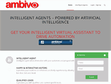 Tablet Screenshot of ambivo.com
